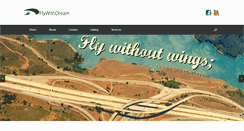 Desktop Screenshot of flywithdream.com